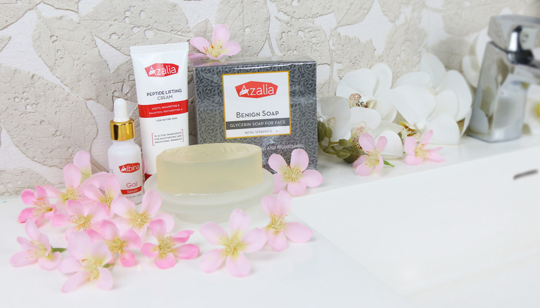 Azalia Soap and Peptide Cream
